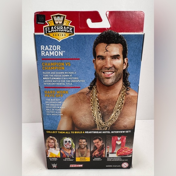 WWE Elite Flashback Razor Ramon Action Figure - Picture 3 of 6